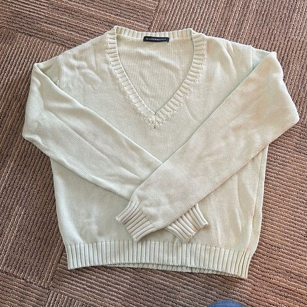 Brandy Melville V-Neck Sweater